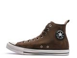 converse all star leather hi top brown