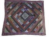 an image of a patchwork quilt on a white background