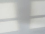 un chat assis par terre devant une fenêtre