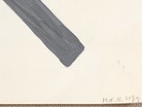 drawing of a black and white number seven on a piece of paper