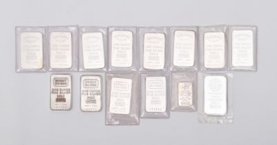 a lot of silver bars in the package on the table