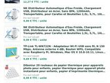 the screenshot of a cell phone showing a list of items