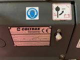 a close up of a machine with a sign on it
