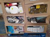 many boxes that are stacked on top of each other