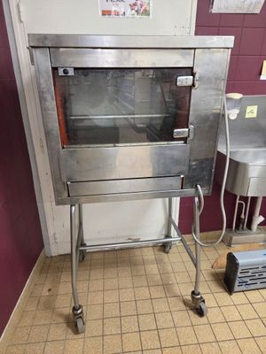 an image of a commercial oven in a commercial kitchen