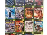 a lot of video games on display on the wall