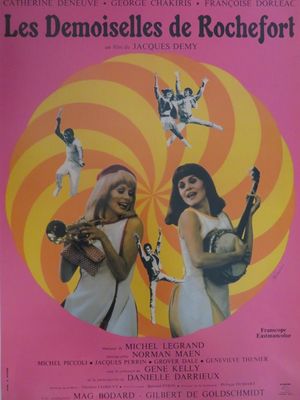 Les Démoselles de Rochefort - affiche originale du film français