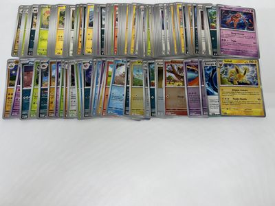 a lot of cards that are sitting on a table