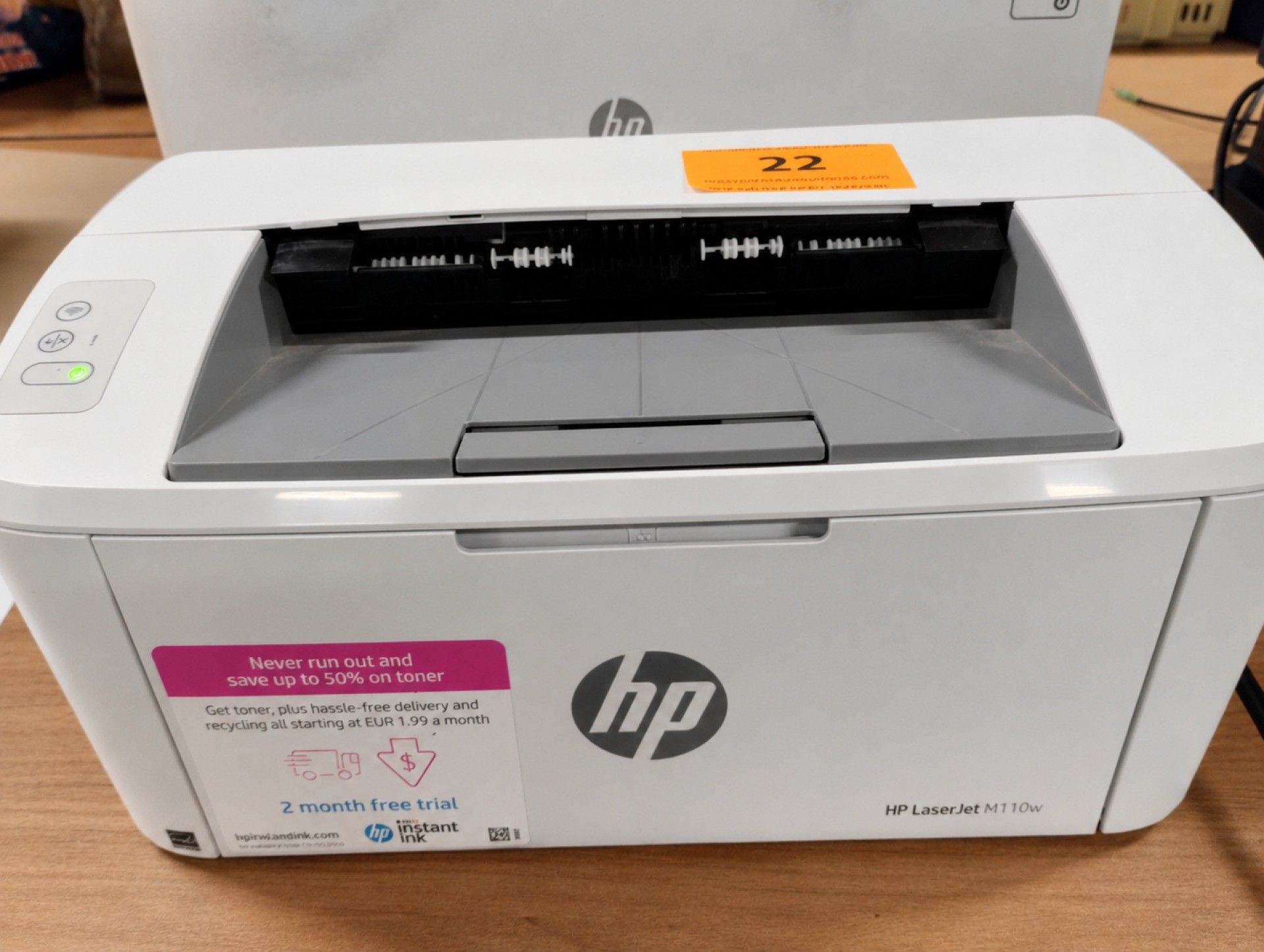 Imprimante HP Laser Jet M110 W (s'allume)
