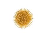 an image of a yellow spiky object on a white background