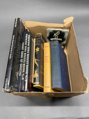 DANSE Ensemble de neuf ouvrages relatifs à la danse en langu…