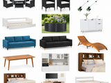 de nombreux types de meubles différents que l'on peut voir sur cette photo