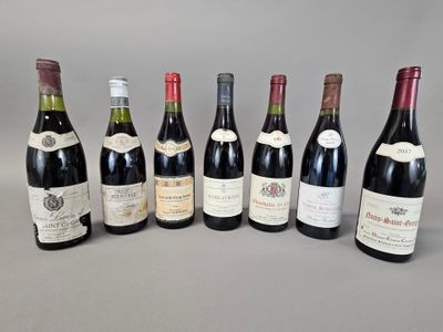 plusieurs bouteilles de vin sont alignées sur une table
