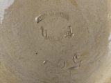 a close up of a bowl on a table