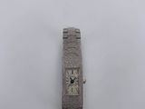 an image of a silver watch on a white background