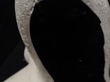 a close up of a sculpture of a person ' s head