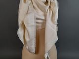 an image of a white scarf on a mannequin head