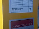 a close up of a sign on the side of a yellow machine