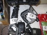 a lot of radio ' s that are on the floor