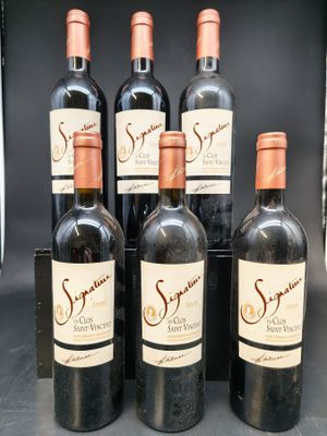 6 Bts CLOS SAINT VINCENT SIGNATURE(BON NIVEAU) GC Saint Emil…