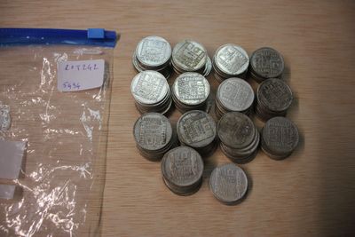Un lot de monnaies argent (136 monnaies de 10 Francs Turin, …