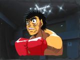 an animated image of a man in a boxing ring