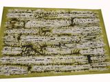 an image of a piece of art with a lot of writing on it