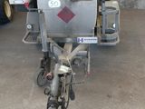 a machine that is parked in a garage