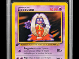 a close up of a card with a picture of a woman on it