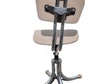 a chair that is sitting on top of a stand
