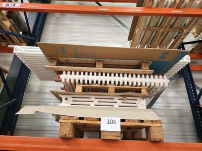 il y a beaucoup de modèles différents de radiateurs dans le magasin