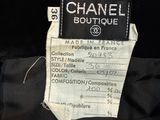 the label on the jacket says chanel boutique