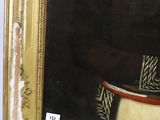 a picture of a painting on the wall of a room
