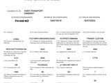 fiche d'identification du véhicule