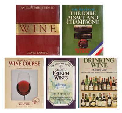 WINE BOOKS Littérature anglaise comprenant :