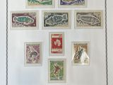 a picture of a picture of a collection of stamps