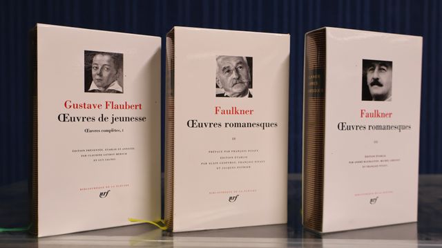 La Pléiade : FAULKNER 2 vol. , FLAUBERT.