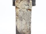 a sculpture of two birds perched on top of a rock