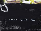 a picture of a painting of a man in a boat