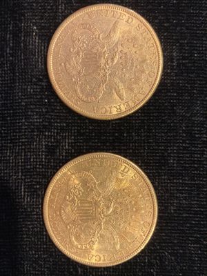 deux souverains en or, dont l'un est un souverain et l'autre un souverain