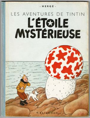 Tintin = L'Etoile mystérieuse, édition de 1944 (A23, 1er alb…