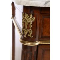 MOLITOR (Attribué à). LARGE COMMODE LOUIS XVI de forme recta… (photo 6)