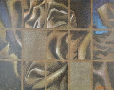 Jacques JOOS (1945-2021), "Patchwork n°4 - Nocturne", 1994, …