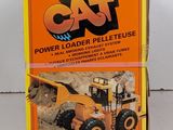 a yellow box with a picture of a cat on it