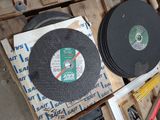 a record sitting on top of a pallet next to other tools