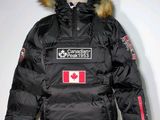 canada goose down parka with fur hood