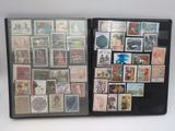 a picture of a collection of stamps in a folder