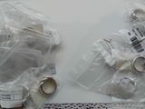 several rolls of toilet paper wrapped in plastic bags