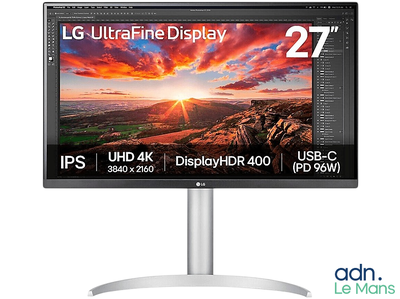 Écran LG UltraFine, moniteur panoramique de 27 pouces