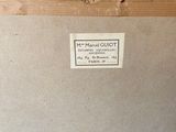 an image of a box with a label on it sitting on a table